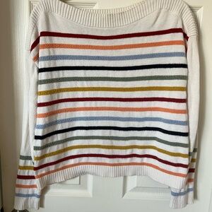 Loft Striped Multicolor Women's Sweater